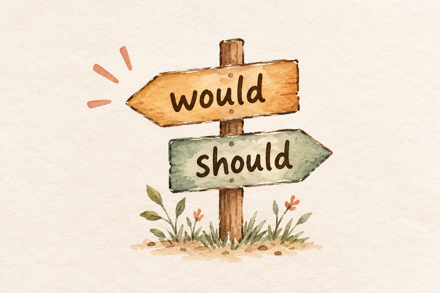 Would or Should? Understanding the Difference (Intermediate)